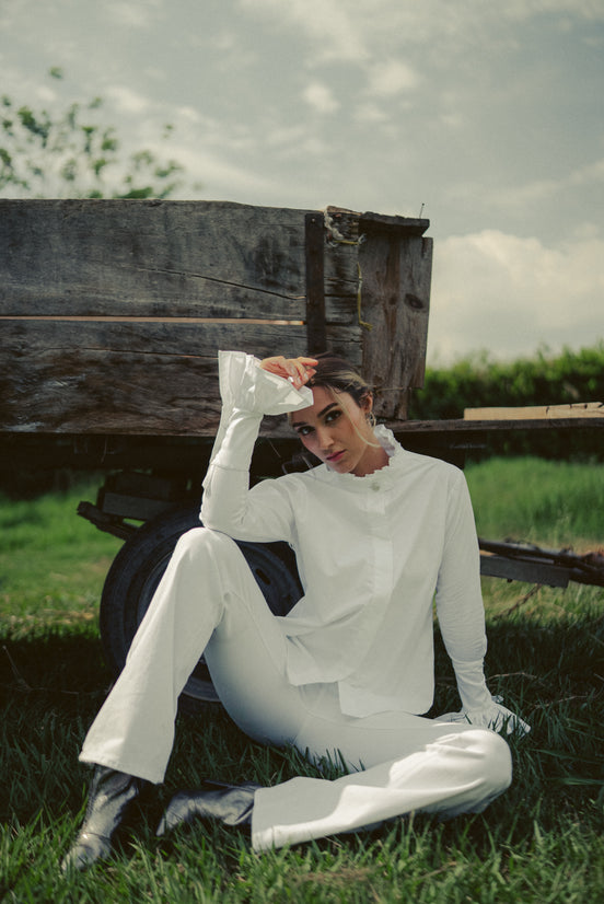 CAMISA CRISTAL BLANCA