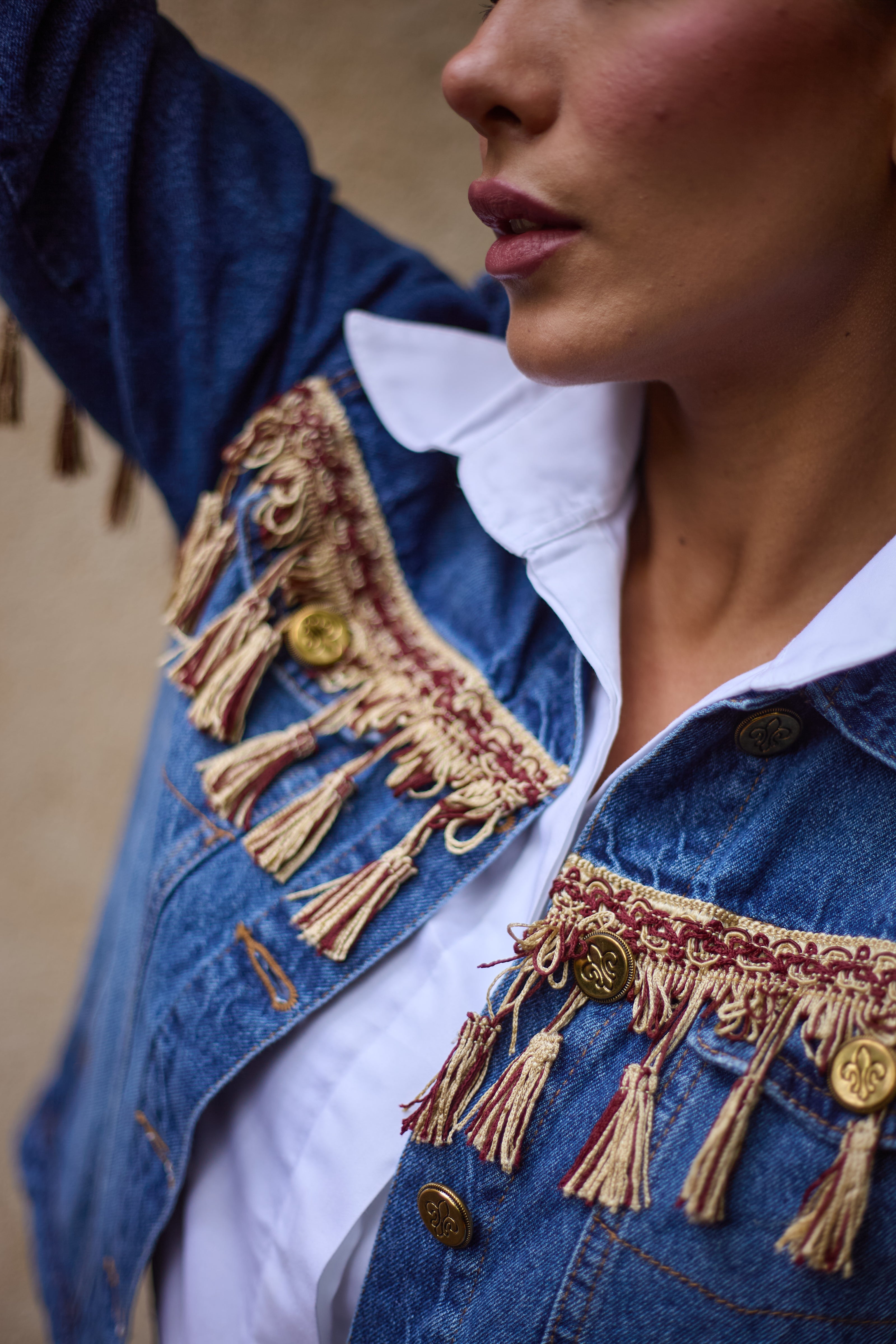 CHAQUETA TINTO
